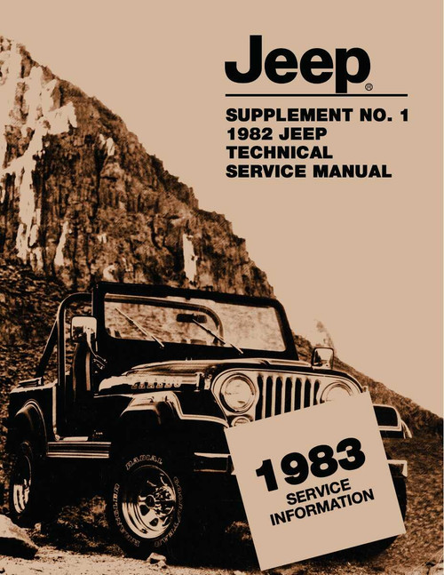 Service Manual for 1983 Jeep