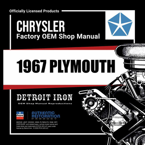 Digital Shop Manual and Resources for 1967 Plymouth