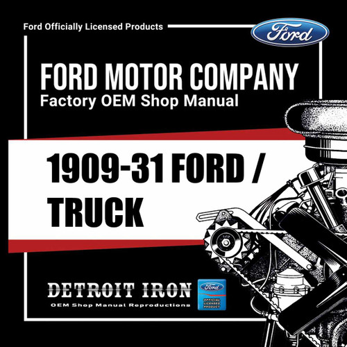 Digital Shop Manual and Resources for 1909-1931 Ford