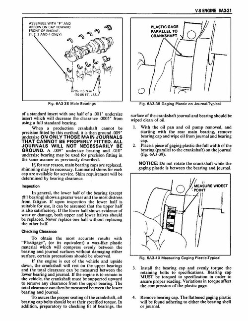Service Manual for 1988 Pontiac Firebird