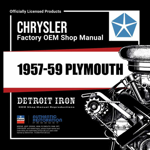 Digital Shop Manual and Resources for 1957-1959 Plymouth