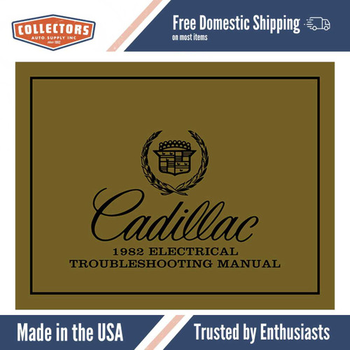 Electrical Manual for 1982 Cadillac