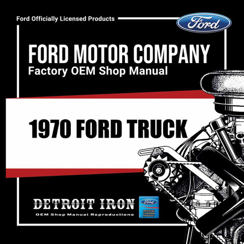 Digital Shop Manual and Resources for 1970 Ford Truck