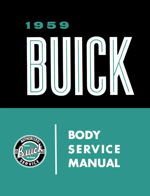 Body Shop Manual for 1959 Buick