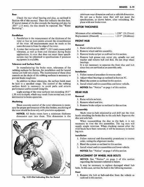 Service Manual for 1982 Chevrolet Corvette