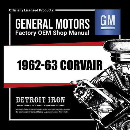 Digital Shop Manual and Resources for 1962-1963 Corvair