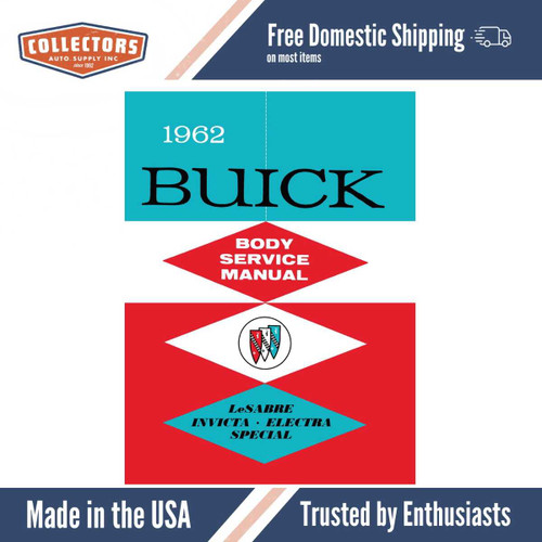 Service Manual for 1962 Buick All Models
