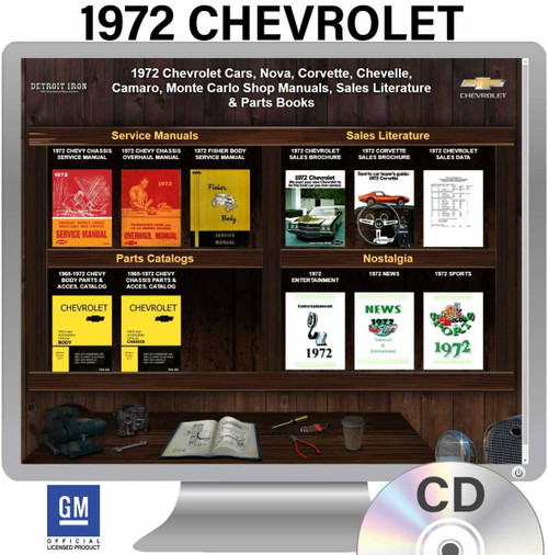 Digital Shop Manual and Resources for 1972 Chevrolet