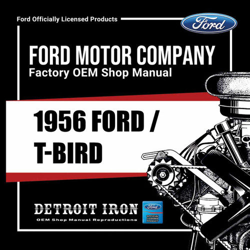 Digital Shop Manual and Resources for 1956 Ford