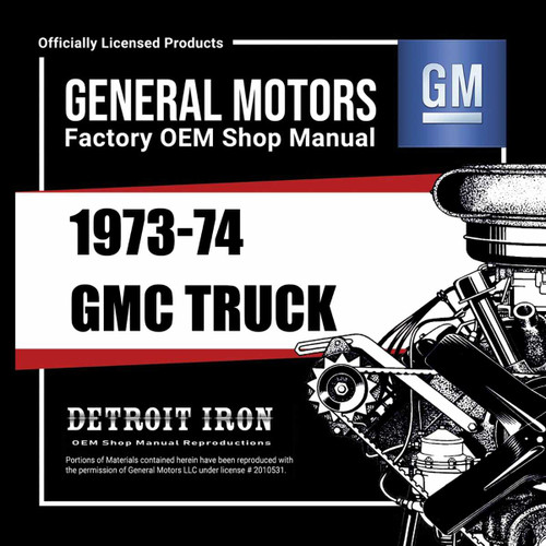 Digital Shop Manual and Resources for 1973-1974 GMC Medium, Heavy Duty Trucks