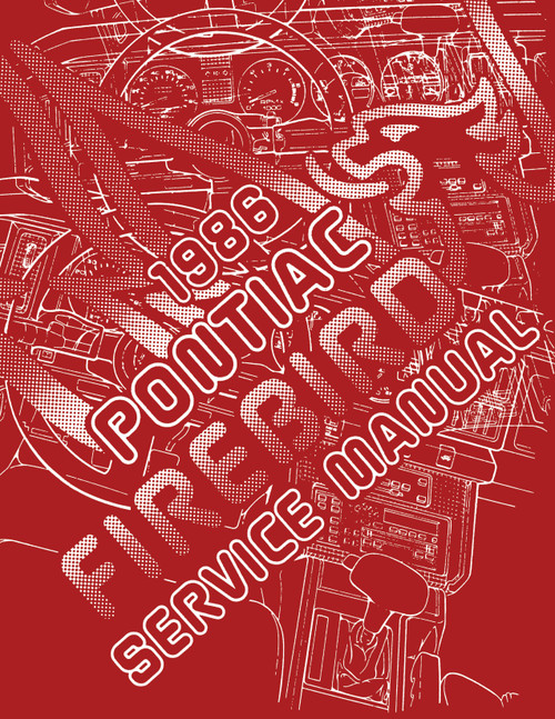 Service Manual for 1986 Pontiac Firebird