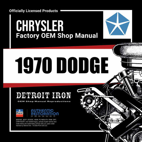 Digital Shop Manual and Resources for 1970 Dodge