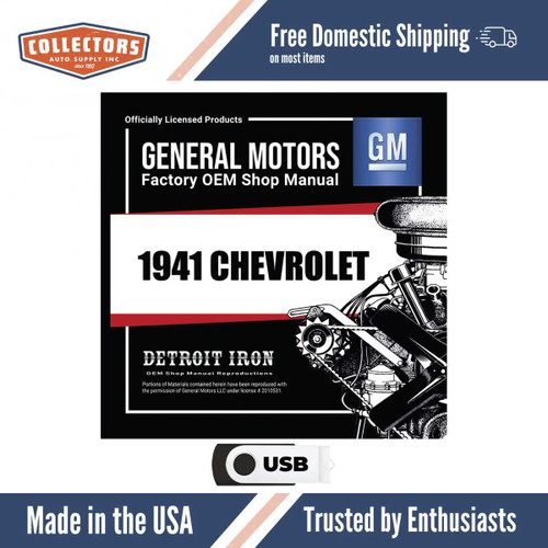Digital Shop Manual and Resources for 1941 Chevrolet