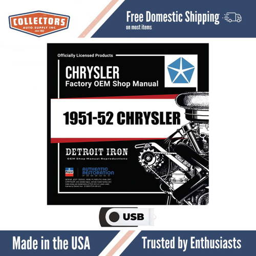 Digital Shop Manual and Resources for 1951-1952 Chrysler