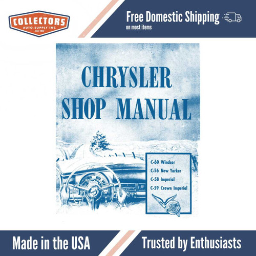 Service Manual for 1953 Chrysler