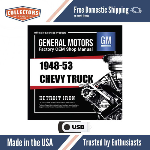 Digital Shop Manual and Resources for 1948-1953 Chevrolet Truck