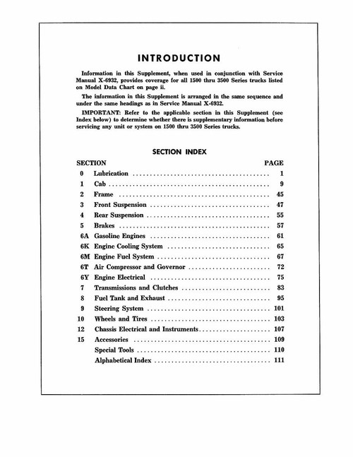 Service Manual for 1969-1970 GMC Truck