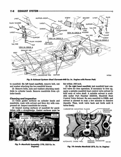Service Manual for 1967 Dodge Dart, Coronet, Charger
