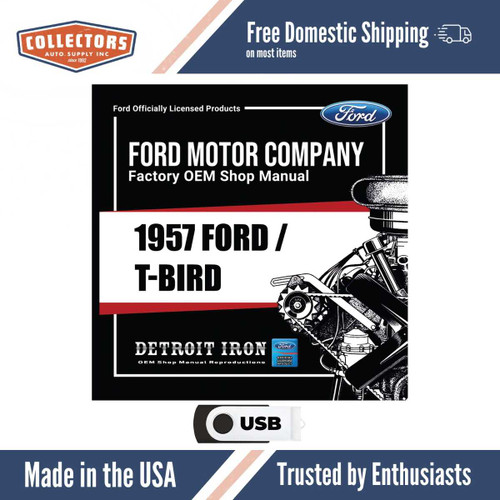 Digital Shop Manual and Resources for 1957 Ford