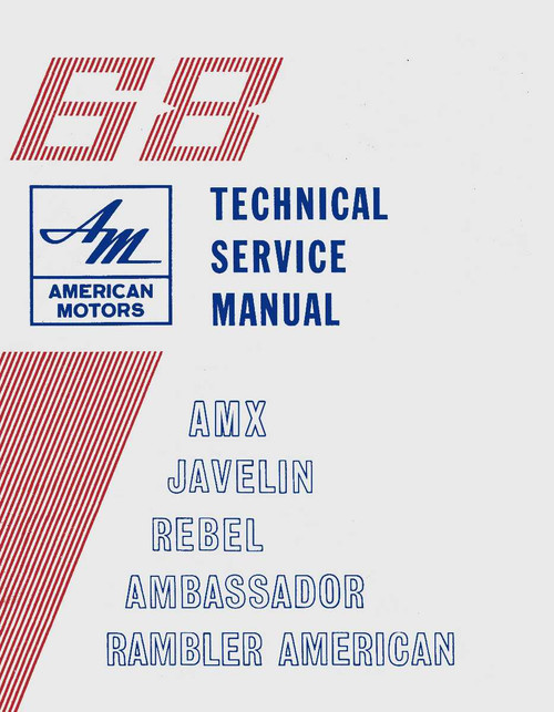 Service Manual for 1968 AMC and AMX