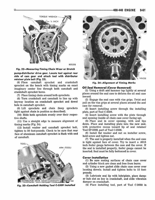 Service Manual for 1974 Dodge Chassis and Body
