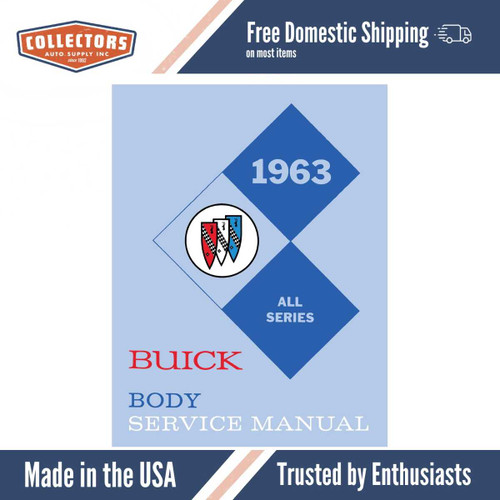 Service Manual for 1963 Buick All Models