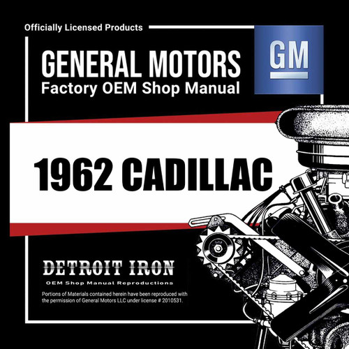 Digital Shop Manual and Resources for 1962 Cadillac