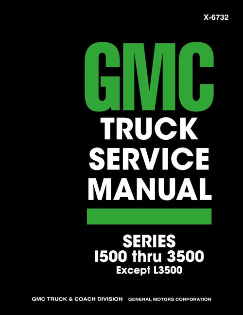 Service Manual for 1967 GMC Truck