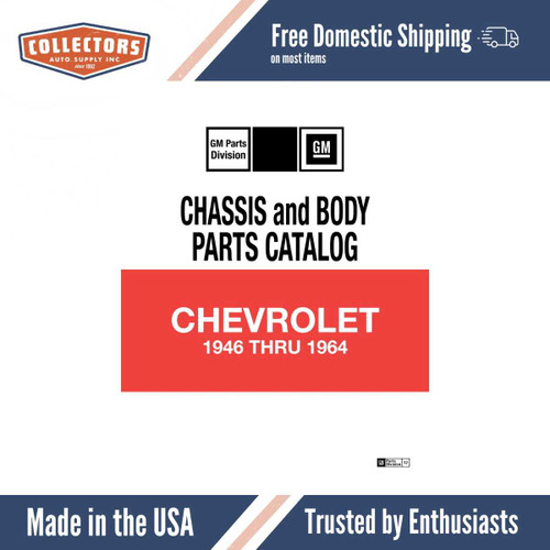 Parts Catalog for 1946-1964 Chevrolet