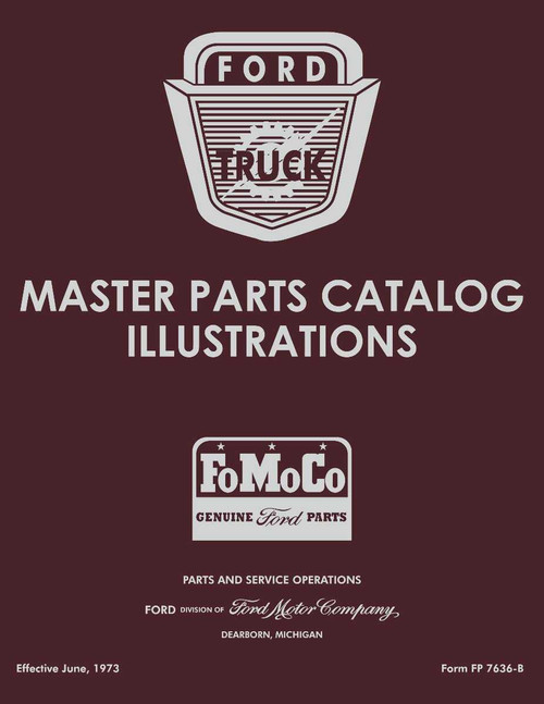 Parts Catalog for 1964-1972 Ford Truck