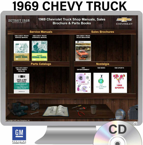 Digital Shop Manual and Resources for 1969 Chevrolet Truck