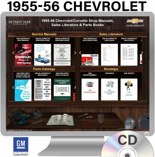 Digital Shop Manual and Resources for 1955-1956 Chevrolet and Corvette