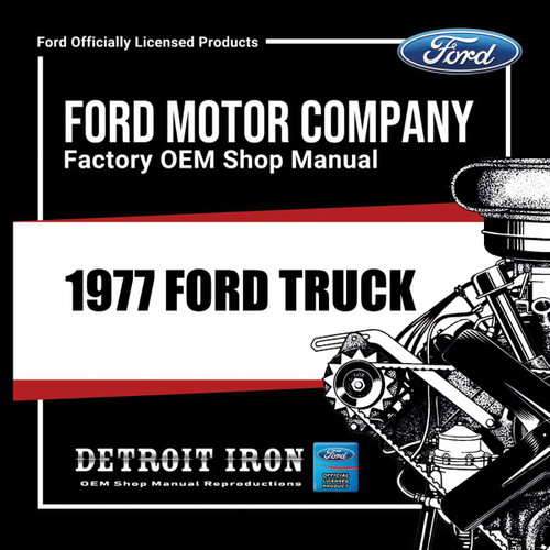 Digital Shop Manual and Resources for 1977 Ford Truck