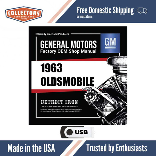Digital Shop Manual and Resources for 1963 Oldsmobile
