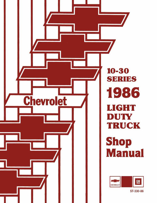 Service Manual for 1986 Chevy LD Truck 10-30 Series