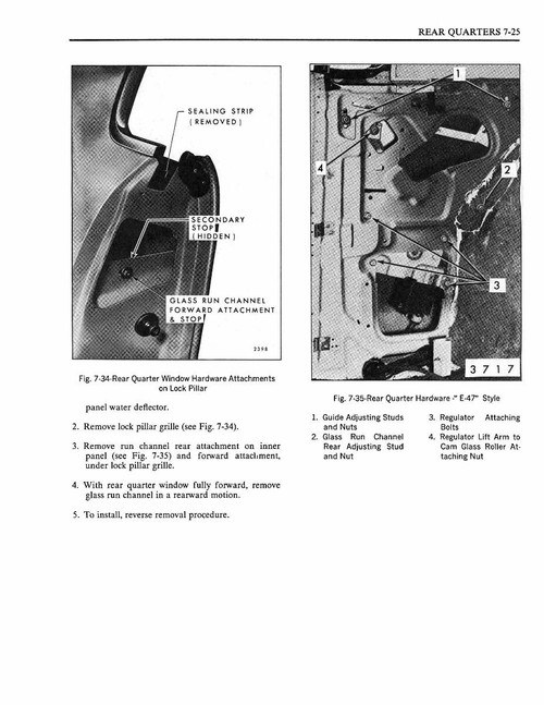 Body Shop Manual for 1970 Fisher