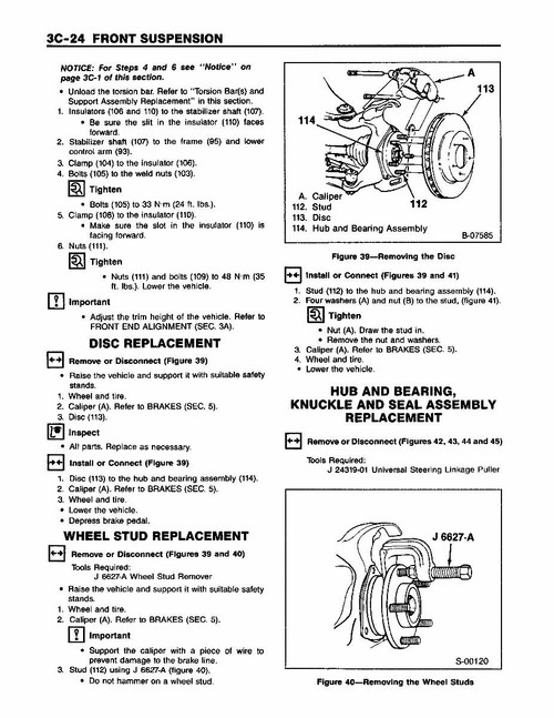 Service Manual for 1991 Chevy S-10 Truck Service Manual for 1991 Chevy S-10 Truck