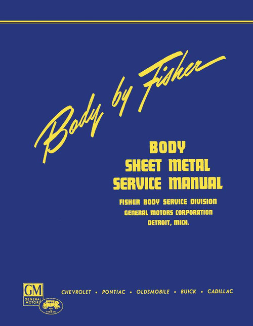 Service Manual for 1941-1942 Fisher Body Sheet Metal