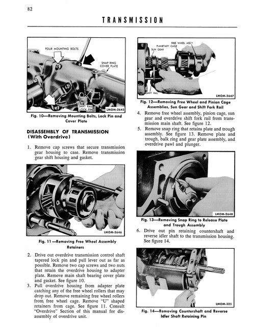 Service Manual for 1954 Mercury