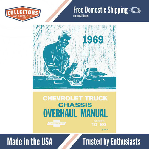 1969 Chevrolet Truck Overhaul Manual