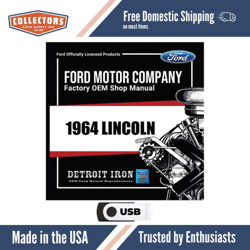 Digital Service Manuals for 1964 Lincoln