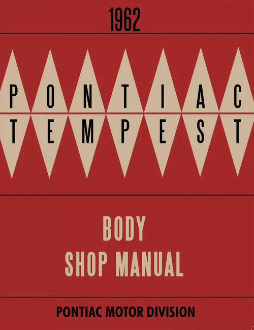 Body Shop Manual for 1962 Pontiac