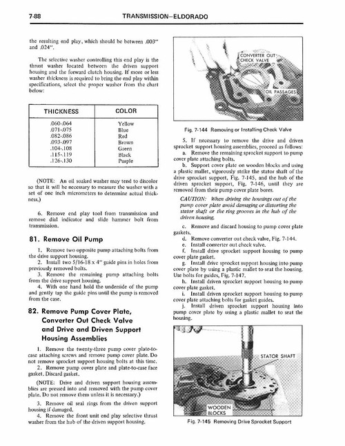 Service Manual for 1974 Cadillac