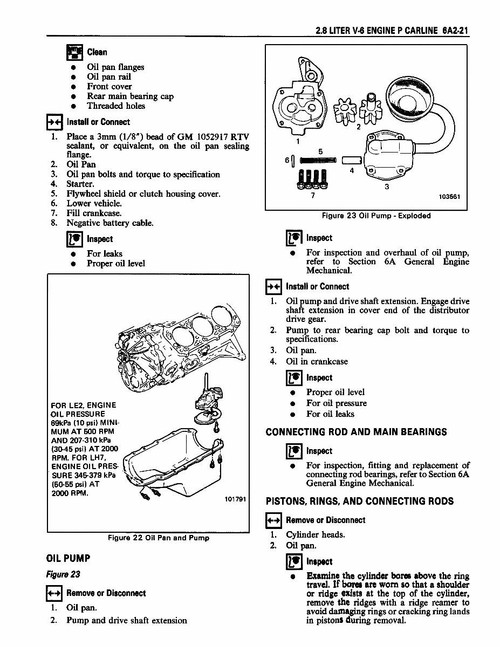 Service Manual for 1988 Pontiac Fiero