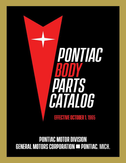 Parts Catalog for 19631966 Pontiac DPRGM13463PB