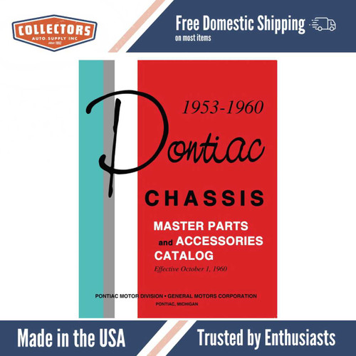 Parts Catalog for 1953-1960 Pontiac