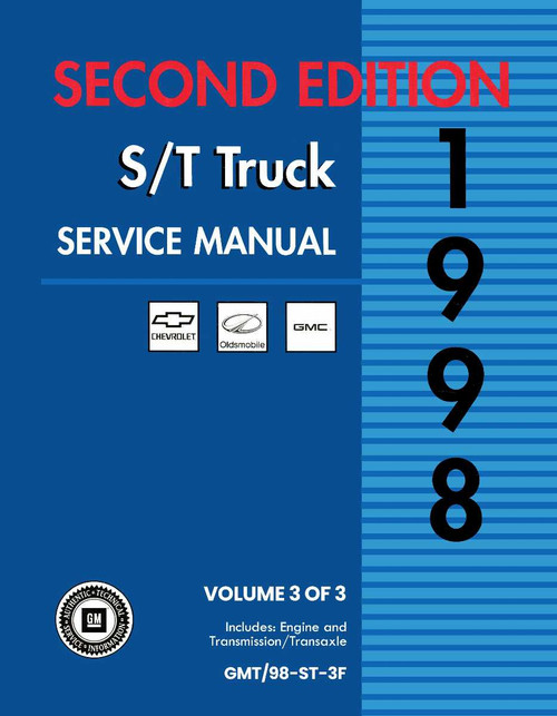 Service Manual for 1998 Chevrolet and GMC S/T Truck