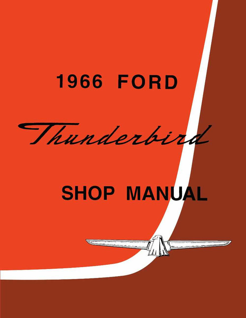 Service Manual for 1966 Ford Thunderbird