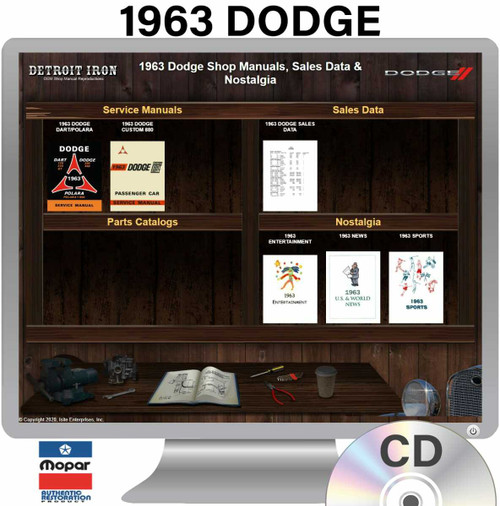 Digital Shop Manual and Resources for 1963 Dodge