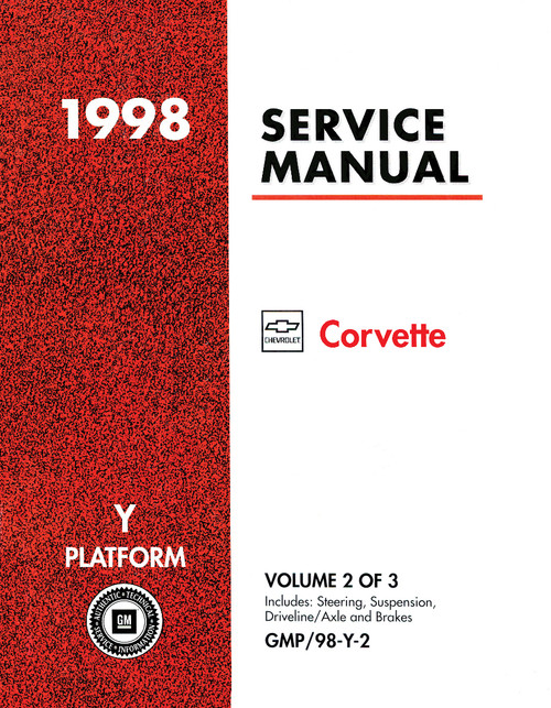 Service Manual for 1998 Chevrolet Corvette